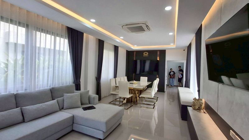 รูป ให้เช่าบ้านเดี่ยวหลังใหญ่ หมู่บ้านโกลเด้นพรีเว่ พนัสนิคม - อมตะ ชลบุรี  - รูปที่ 3/20