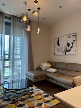 Condo for rent: The Line Ratchathewi, ready to move in. If interested, contact Line @goodmanpro or call 0999029192.