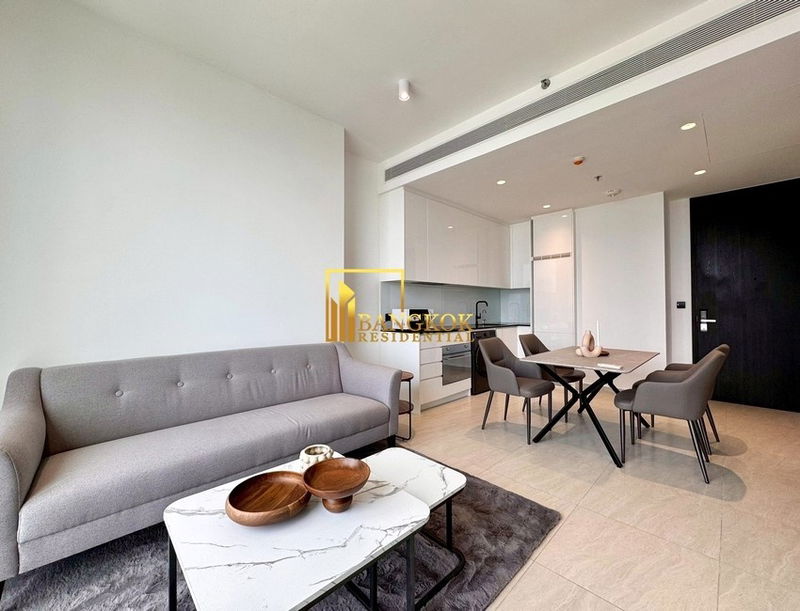 คอนโดให้เช่า : Tait 12 | Super Luxury 1 Bedroom Condo For Rent in Sathorn - BR17583CD