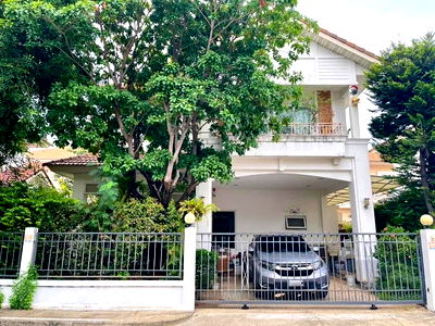 บ้านเดี่ยวให้เช่า : ให้เช่าบ้านเดี่ยว หมู่บ้านเพอร์เฟคเพลส สุขุมวิท 77 สุวรรณภูมิ 💛 พร้อมเข้าอยู่ สนใจ Line ID : @951qfbfi