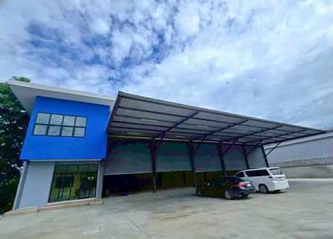 โลตัส นราภิรมย์ 2.0 กม.ให้เช่าโกดัง พร้อมออฟฟิศ 2 ชั้น ห้องพักคนงาน 960 ตร.ม. 240 ตร.วา.