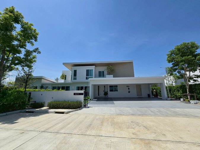 6-bed house for rent, 410 sqm, 152 sq wah, MANTANA 100+ Bangkhunthien Chaitalay