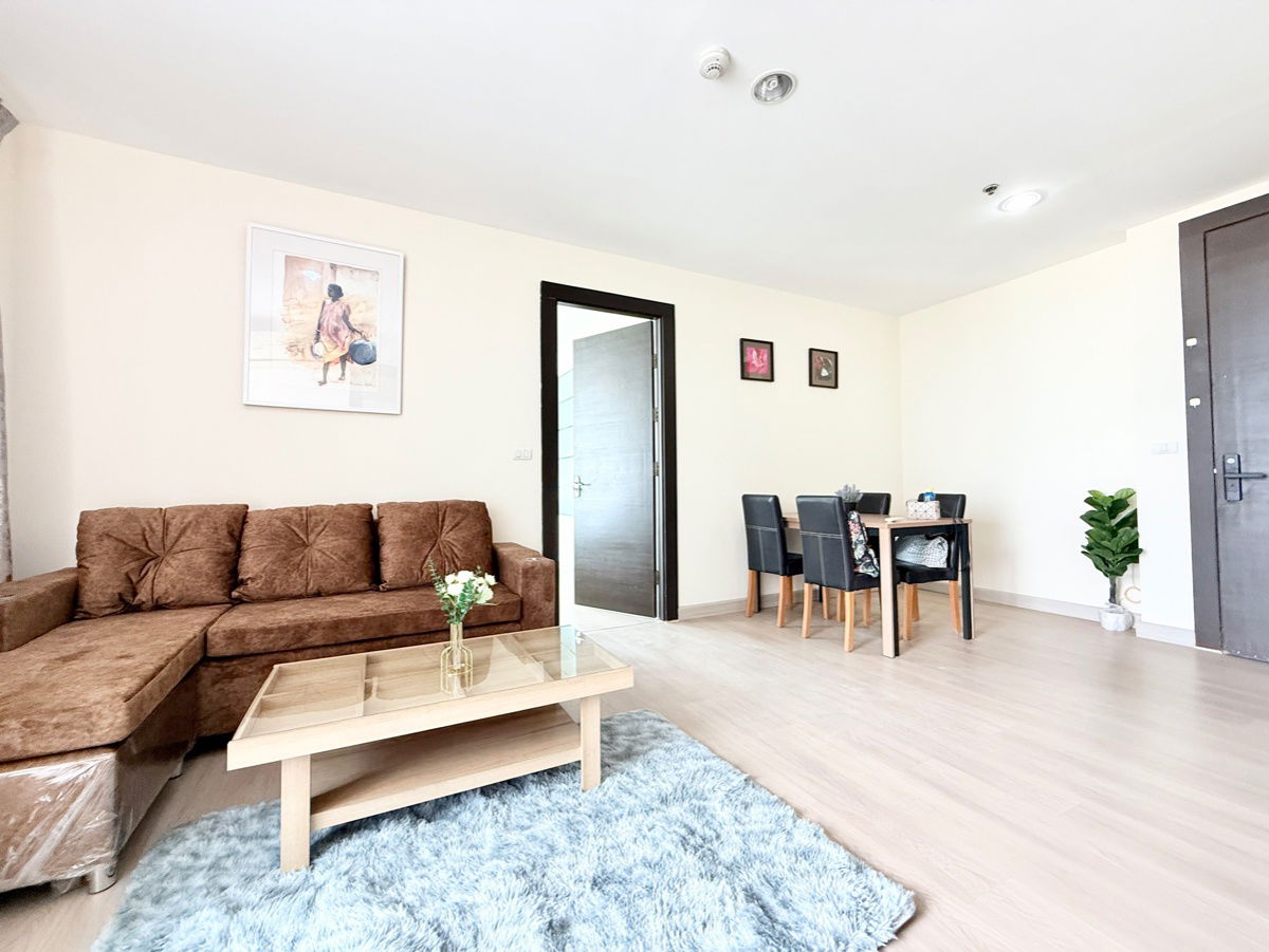 picture Ready to move in⚡️"𝐑𝐡𝐲𝐭𝐡𝐦 𝐑𝐚𝐭𝐜𝐡𝐚𝐝𝐚" 2 Bedroom 2 Bathroom  73 Sq.m. Floor 25 Near : MRT-Ratchada  - 8/21