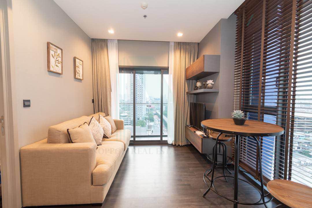 picture 🔺 For Sell Condo THE LINE ASOKE - RATCHADA Building 1, Floor 20,1 bed room, Room size 35.00 sqm - 1/8