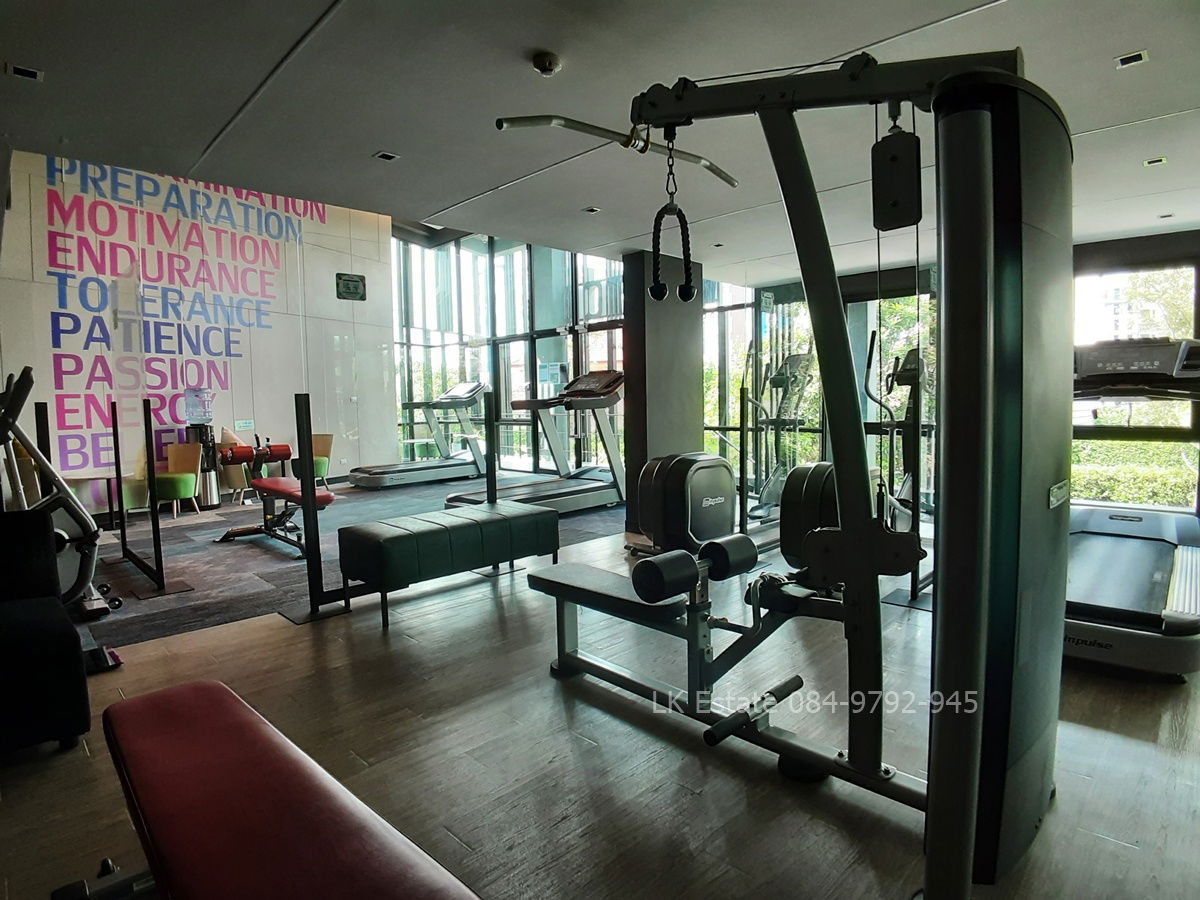 picture For Rent: ICondo Serithai Green Space, Pool view, resort style located near NIDA - 10/15