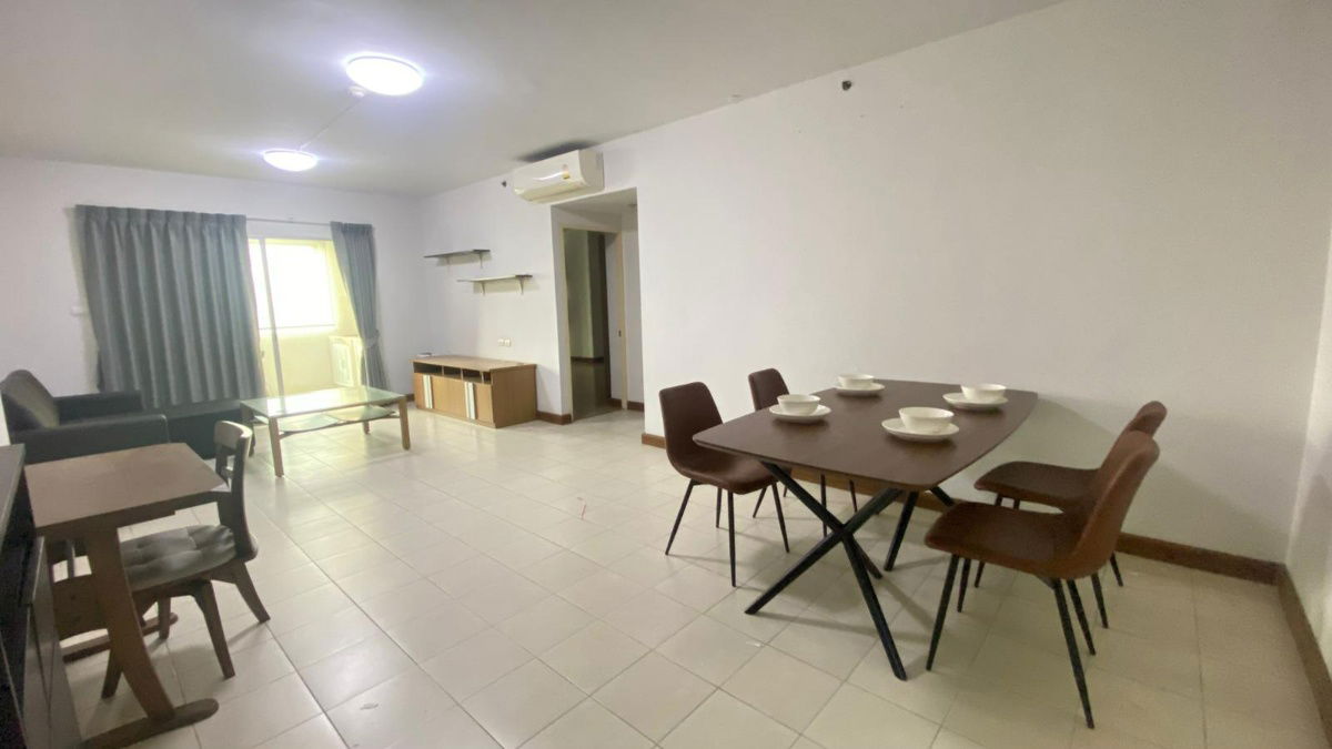 picture 2 bed 1 bath 80 sqm condo at Supalai Park Srinakarin for rent 17,000THB per month, Si Udom Suk MRT station Yellow Line - 4/13