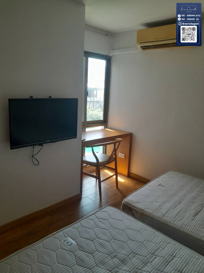 picture 💙🐱For rent: Pentafield City Residence, fully furnished, cats allowed, BTS On Nut💙 Call 062-2962295 Ni // Line id: @enrichagent - 4/7