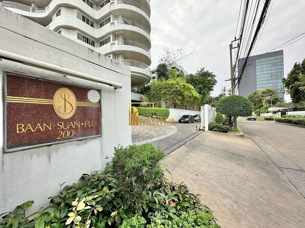 picture Baan Suan Plu | Renovated 3 Bedroom Condo For Rent - BR60354CD - 49/49