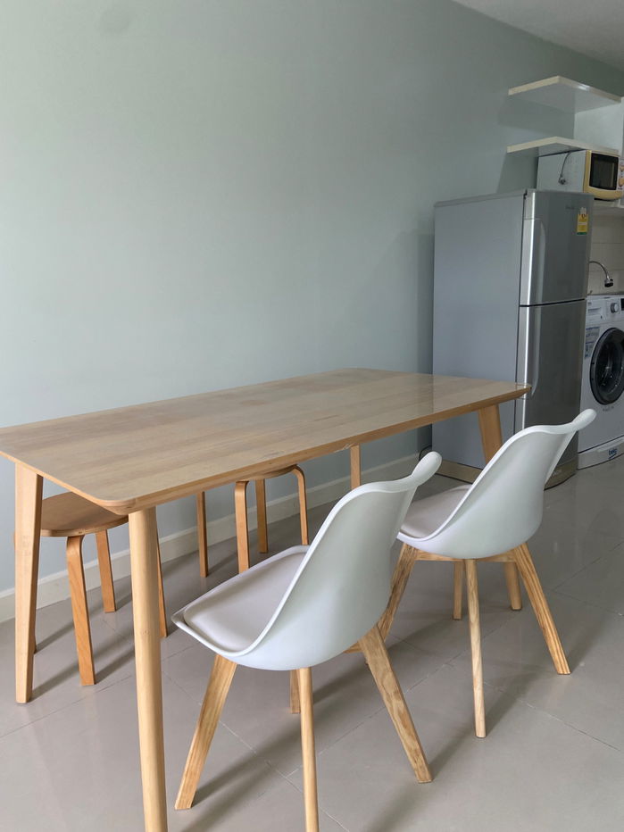 รูป ให้เช่าห้องใหญ่ เฟส3  ห้องมุม ติดทางหนีไฟ วิวสระ 44 ตรม   - รูปที่ 5/7