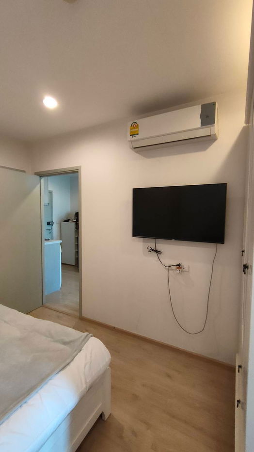 picture 🟢Available🟢Condo for rent at Ideo Sathorn-Tha Phra. Large room, spacious balcony, fully furnished + electrical appliances, washing machine included - 4/14