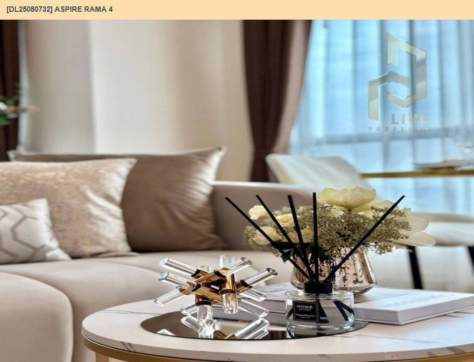 รูป DL25080732 ให้เช่าคอนโด แอสปาย พระราม 4 (Aspire Rama 4) ใกล้ BTS เอกมัย พร้อมเข้าอยู่ โทรด่วน 0638692663 LineID @655ebbvc - รูปที่ 7/12
