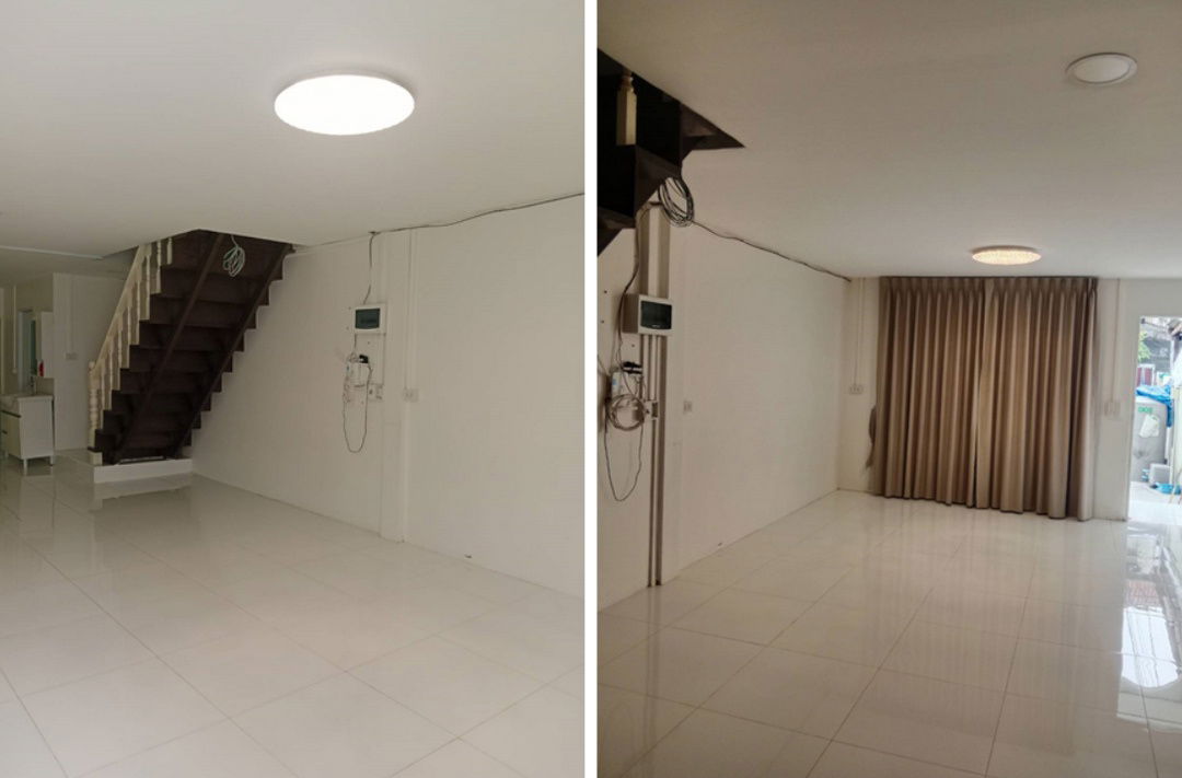 picture Call : 065-897-9794 Khlong Chan Villa 7, Rat Phatthana, Saphan Sung, Townhouse 18 sq.wa, 2 Beds, 2 Baths - 3/10