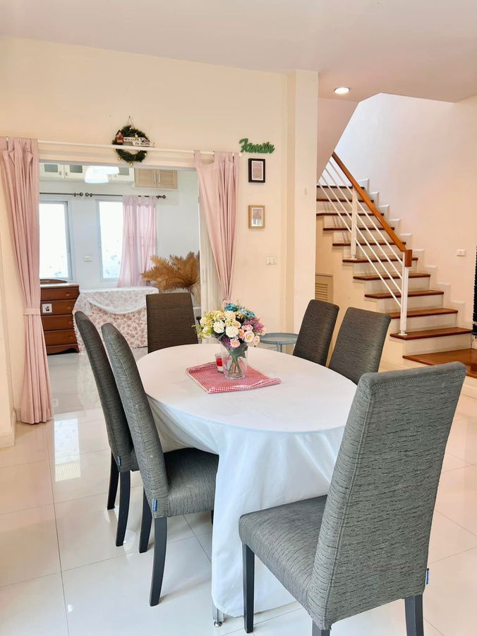 picture Single house for rent, Perfect Place Village, Sukhumvit 77, Suvarnabhumi 💛 Ready to move in. Interested? Line ID: @951qfbfi - 4/11