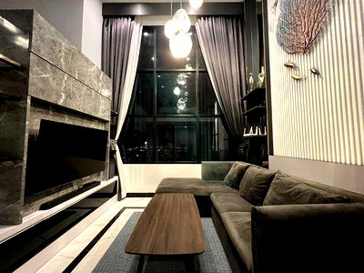 คอนโดให้เช่า : ให้เช่าคอนโด ไนท์บริดจ์ ไพร์ม สาทร อาคาร 1 ชั้น 33 Duplex ขนาด 38.00 ตรม ใกล้ Empire Tower