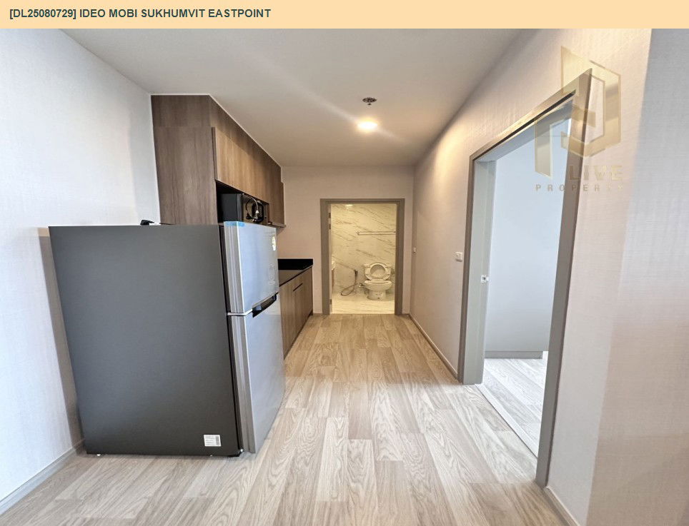 picture DL25080729 Condo for rent, IDEO Mobi Sukhumvit Eastpoint near BTS Bang Na, ready to move in, call urgently 0656133286 LineID @534wlwof - 9/15