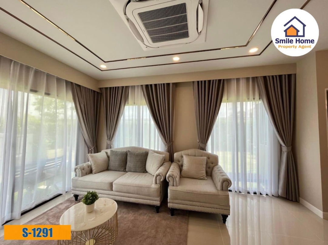 รูป ขายบ้านเดี่ยว บริทาเนีย บางนา สุวรรณภูมิกม.26 หลังริม ตกแต่งพร้อมเข้าอยู่ - รูปที่ 6/12