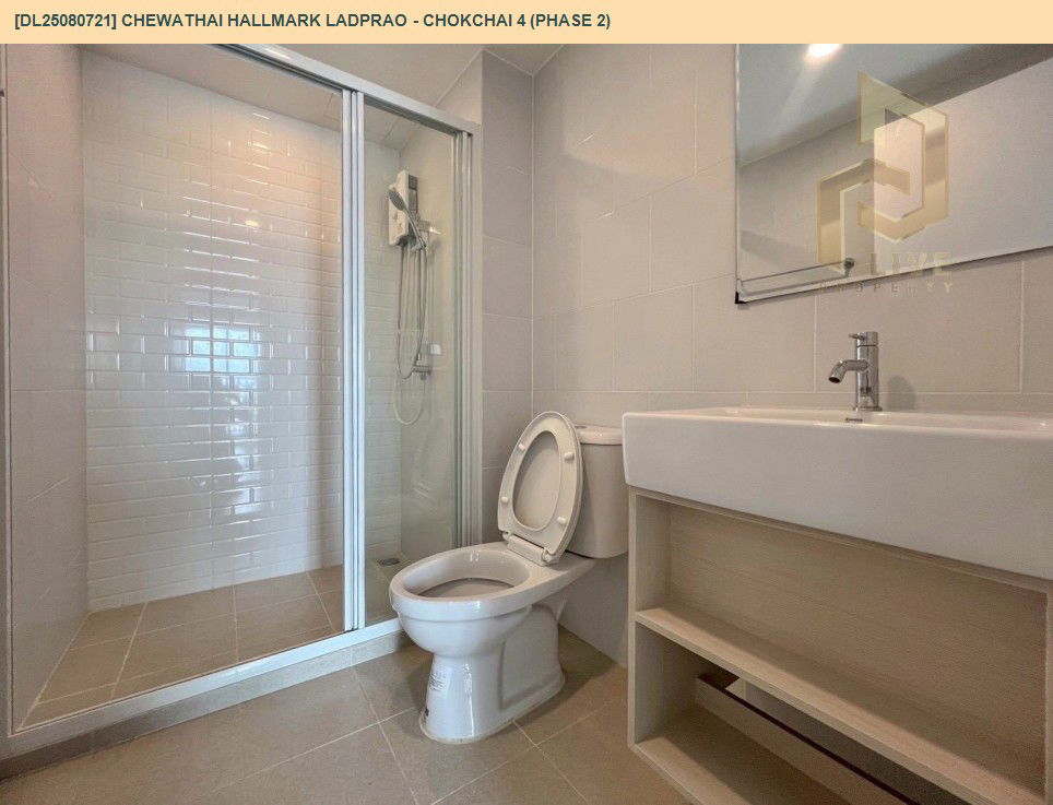 picture DL25080721 Condo for rent, Chewathai Hallmark Ladprao - Chokchai 4 (Phase 2) near -, ready to move in, call urgently 0656133286 LineID @655ebbvc - 7/8