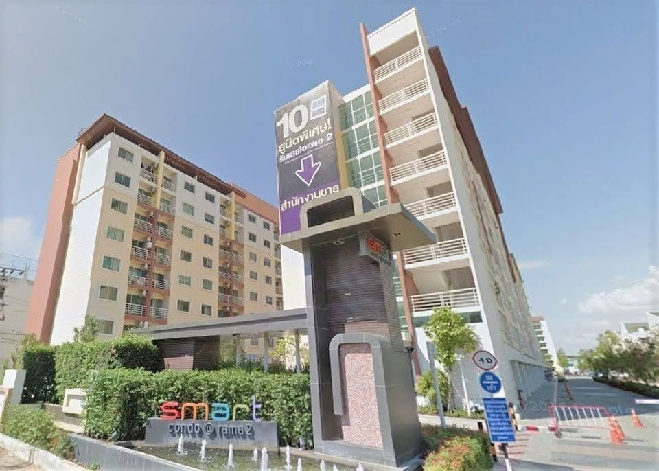 รูป #st19982 ให้เช่า  Smart Condo Rama2 ห้องเช่าสวย เฟอร์นิเจอร์ครบ - รูปที่ 3/7