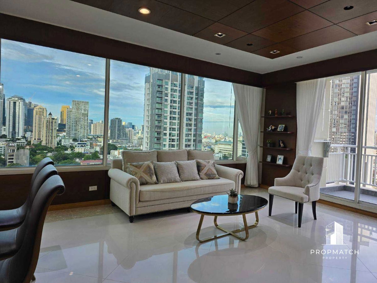 รูป ✨Flash Deal ✨ The Empire Place Sathorn ( 3Bed 3Bath 157 SQM.) แต่งครบพร้อมอยู่ !! เพียง 95,000 บาทต่อเดือน Tel.0981315848 @propmatch - รูปที่ 1/21