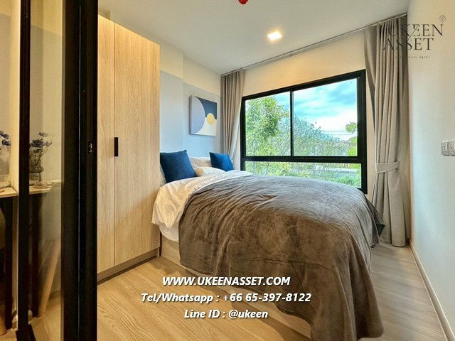 รูป  คอนโดให้เช่า DCondo Sense บางแสน (โครงการใหม่ล่าสุดใจกลางบางแสน) 25 ตร.ม. ชั้น 1-8 , 10,000 บาท/เดือน เฟอร์พร้อมอยู่  - รูปที่ 2/9
