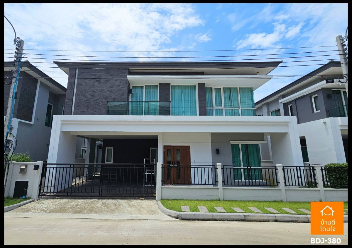 รูป ลดราคาพิเศษ!! บ้านสวย The City สุขสวัสดิ์ 64 ( 50.7 ตร.ว.) 4 นอน 5 น้ำ ใกล้พระจอมเกล้าธนบุรี รถไฟฟ้าพระประแดง - รูปที่ 2/55