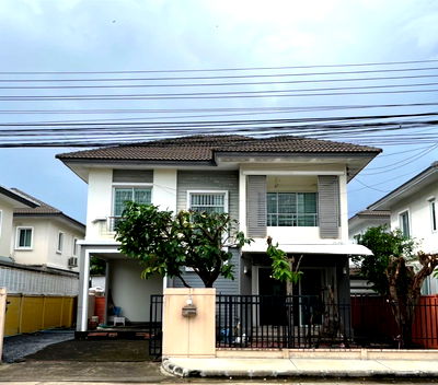 เช่าบ้านเดี่ยว นนทบุรี : AH602 ให้เช่าบ้านเดี่ยว พฤกษาวิลเลจ ซีนเนอรี่ บางใหญ่ บ้านมีเฟอร์นิเจอร์ ใกล้เซ็นทรัล เวสต์เกต ใกล้M81