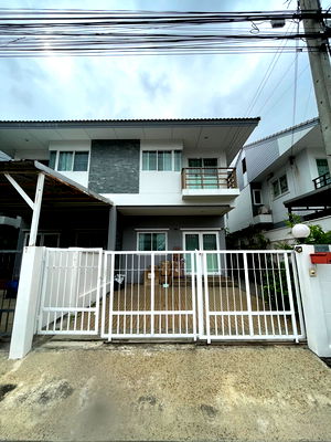 เช่าบ้านแฝด บางกรวย นนทบุรี : ✨ 📣  𝑭𝒐𝒓 𝑹𝒆𝒏𝒕  หมู่บ้าน " กาญจนาลักษณ์ - เทพศิรินทร์ 