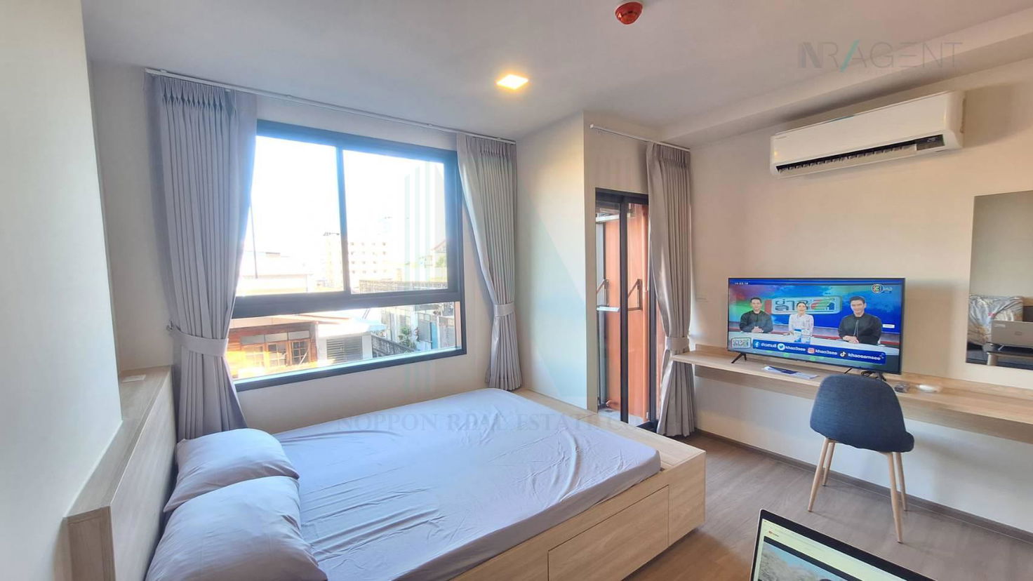 picture 📌 For Rent Condo THE MUVE BANGNA Building A, Floor 3,Studio, Room size 24.00 sqm - 4/8