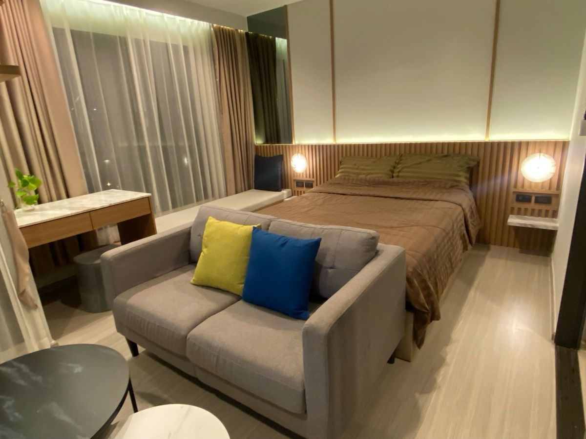 รูป WS2559 🏢 For Rent – Life Asok Rama 9 💫 วิวสูงและวิวเมือง + การตกแต่งหรูหรา เพียง 20,000 บาท/เดือน  - รูปที่ 1/11
