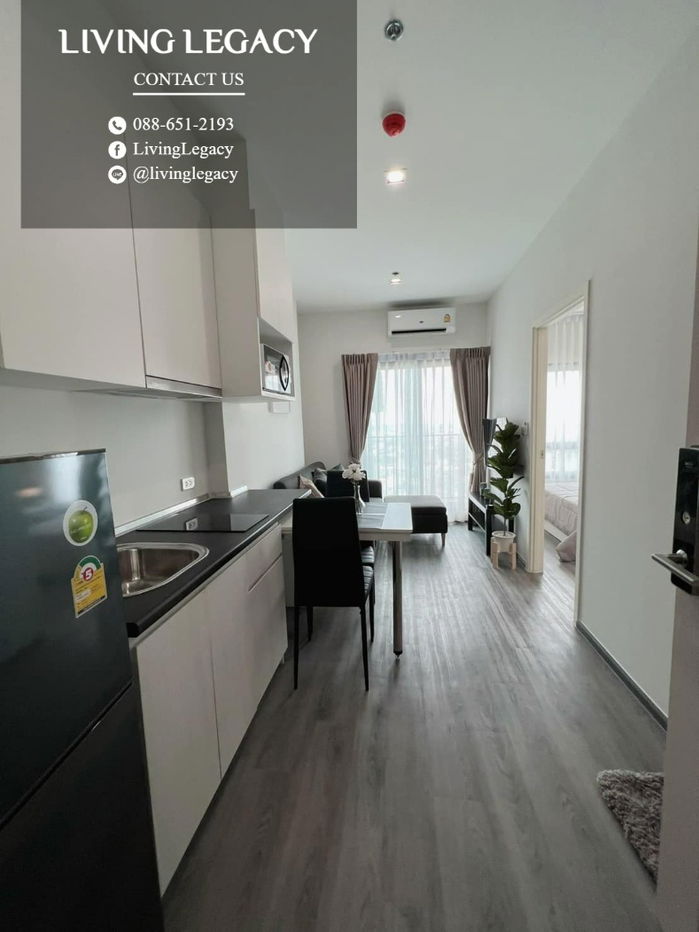 picture LTU2P9PK Condo For Rent Rich Park @ Triple Station 29 Sq.M. Floor 37 1 Bed 1 Bath  ✨ Move-in Ready! Beautiful fully furnished - 11/13