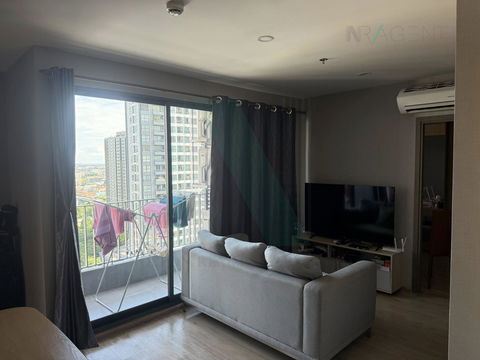 📌 For Rent Condo IDEO O2 Building 1, Floor 25,2 bed room, Room size 53 sqm