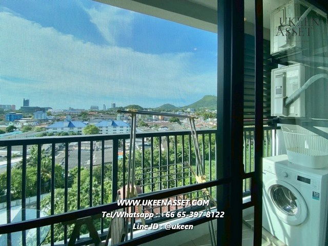รูป  UK01-382 ให้เช่า Suntara Condo Sriracha : ใจกลางศรีราชา 1 ห้องนอน 1 ห้องน้ำ , 46 ตร.ม. เพียง 15,000 บาท/เดือน - รูปที่ 2/9