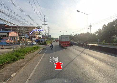picture Location: Along Thanyaburi–Wang Noi Road, Khlong Luang District, Pathum Thani Province Land Area: 8 rai, 3 ngan, 22 square wah - 10/13
