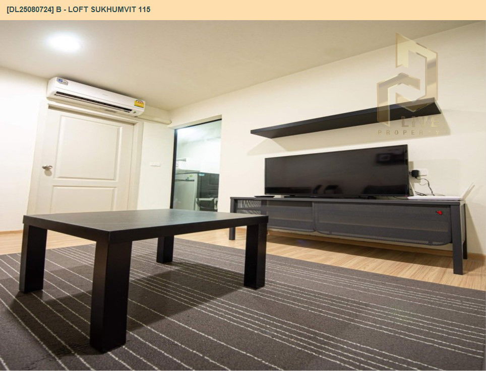 รูป DL25080724 ให้เช่าคอนโด บี ลอฟท์ สุขุมวิท 115 (B - Loft Sukhumvit 115) ใกล้ - พร้อมเข้าอยู่ โทรด่วน 0638692663 LineID @655ebbvc - รูปที่ 4/8
