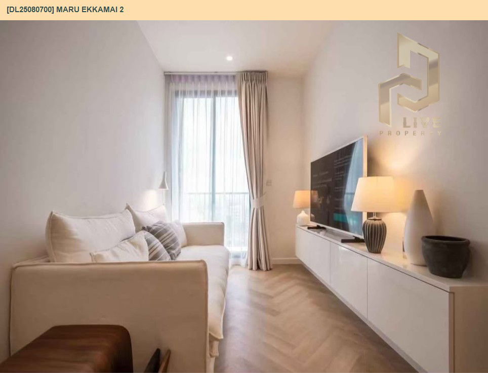 picture DL25080700 Condo for rent, MARU EKKAMAI 2 near BTS Ekkamai, ready to move in, call urgently 0656133286 LineID @655ebbvc - 2/18
