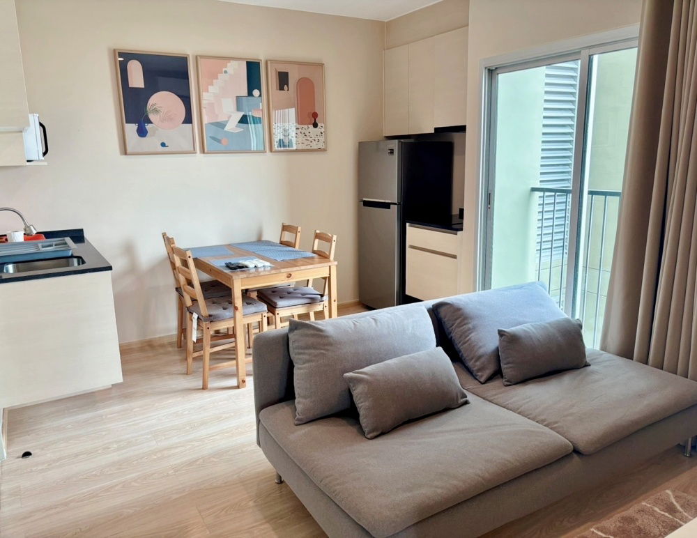 picture TA7730📲LineOA @556ryccg🚄2 Bedroom 50sqm Noble Revolve Ratchada2 Fully furnished near subway MRT Thailand Cultural Center, Esplanade - 1/14