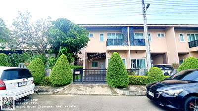 Townhouses for rent : Townhouse for rent in Mini Home Village, Sannameng Sansai Call 082-532-3935.