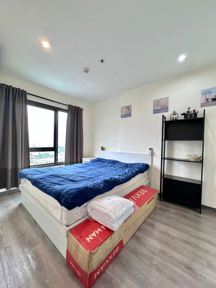 picture For rent Rich Park Triple Station 12,000 baht 22nd floor next to ARL Huamak, MRT Huamak - 4/13