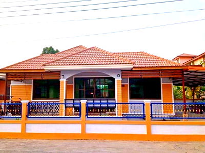 Houses for rent Pranakhon Si Ayutthaya Polytechnic College  : Ayutthaya City Park 2.3 km. Big C Ayutthaya 1km. 3bed Single-storey house Chomphon Market 3.2km. for