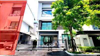 บ้านเดี่ยว รร.สายอักษร : ขายบ้านหรู 3 ชั้น มบ.บ้านกลางเมือง Classe เอกมัย-รามอินทรา ใกล้ทางด่วนรามอินทรา -​อาจณรงค์ 