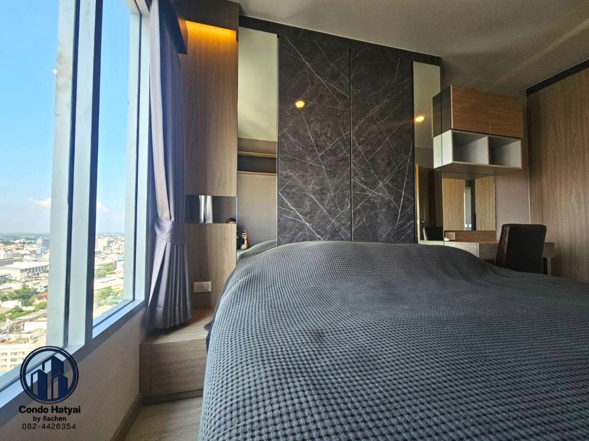 picture For rent Plus connect hatyai, 24th floor, city view, south side, size 30 sq m., ready to move in, rent 13,000 baht/month - 5/26