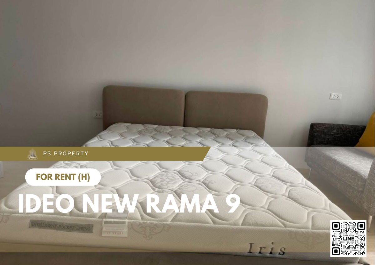 รูป ให้เช่า ✨ IDEO New Rama 9 ✨เฟอร์นิเจอร์ และ เครื่องใช้ไฟฟ้าครบ ใกล้ airport link รามคำแหง - รูปที่ 1/8