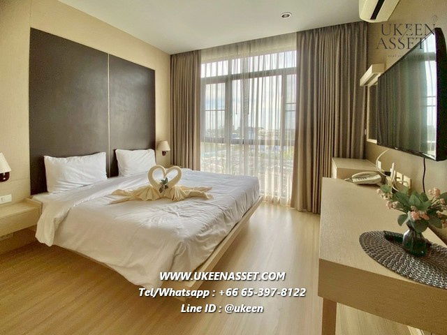 รูป UK01-383 ให้เช่า Suntara Condo Sriracha  คอนโดหรูใจกลางศรีราชา : 1 ห้องนอน 1 ห้องน้ำ 46 ตรม. ชั้น 6-12 | 15,000 บาท/เดือน - รูปที่ 9/12