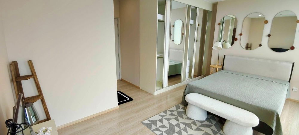 picture TA7730📲LineOA @556ryccg🚄2 Bedroom 50sqm Noble Revolve Ratchada2 Fully furnished near subway MRT Thailand Cultural Center, Esplanade - 5/14