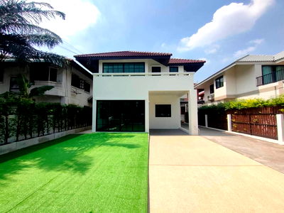 บ้านเดี่ยว ถนนทวีวัฒนา : ขายบ้านเดี่ยว มบ.ชมเพลิน บางแค (ซ.มบ.เศณษฐกิจ60) 3ห้องนอน รีโนเวทใหม่กริ๊บ 【Line: Yosita828】