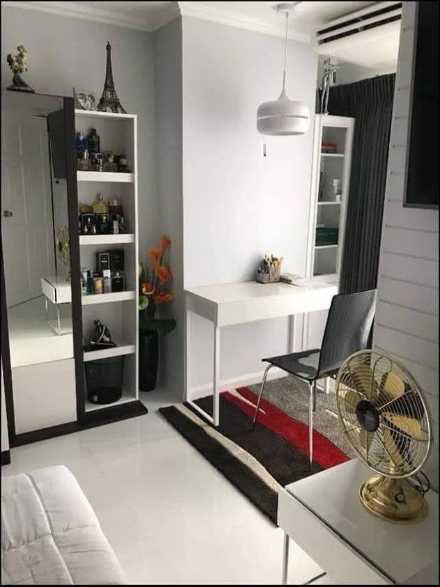 picture Condo for rent: Lumpini Center Happyland Phase 1-4 (2 bedrooms), 5th floor, Building E2, near the Yellow Line, Bang Kapi Station - 12/14