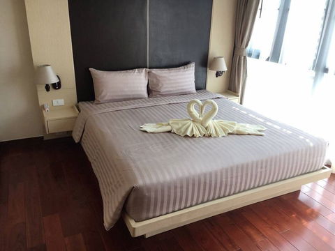 Luxury condo for rent, Suntara Sriracha, beautiful view, city center, ready to move in