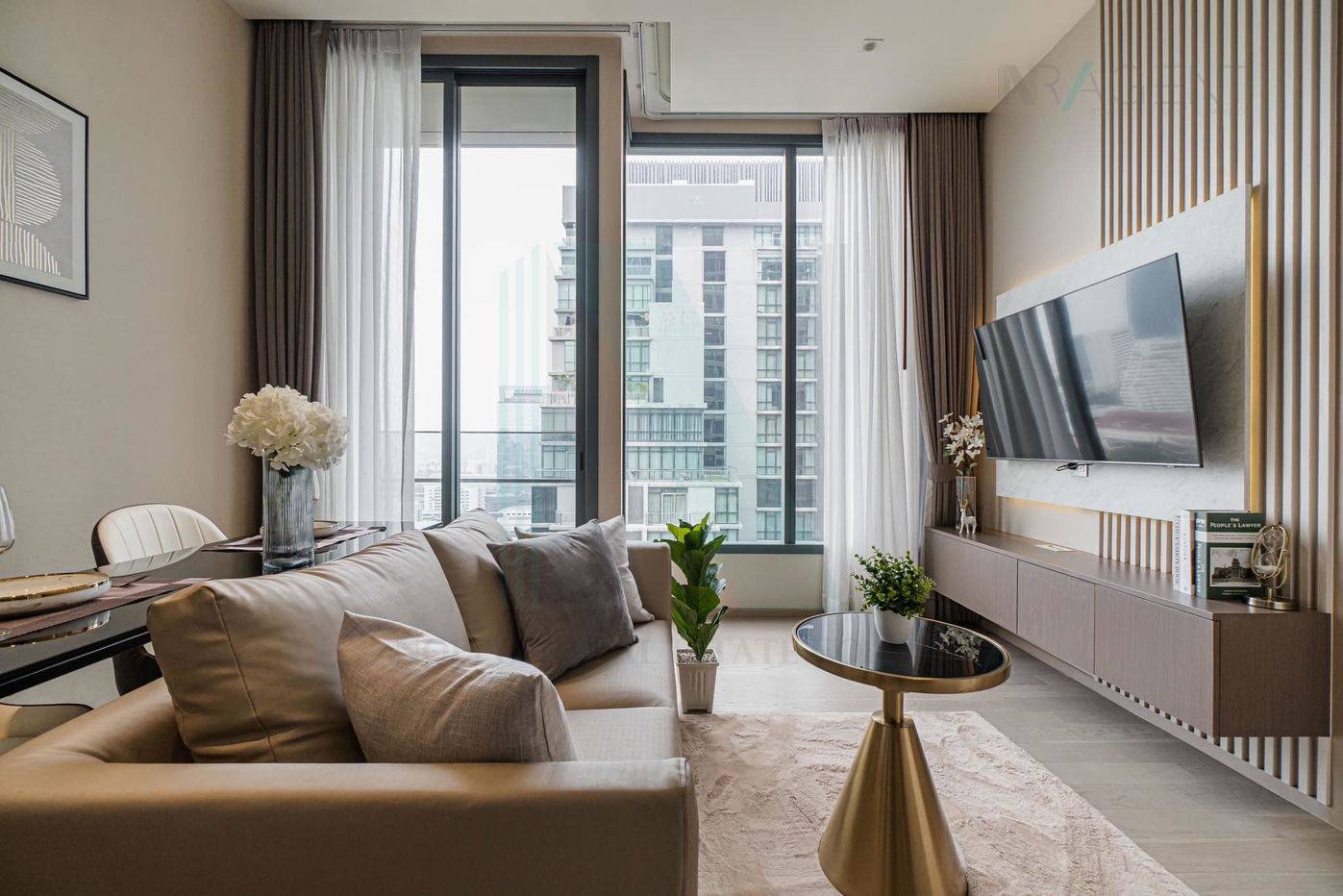 รูป 🎉Special room!🎉 ให้เช่าคอนโด ดิ เอส อโศก อาคาร 1 ชั้น 21 1 ห้องนอน ขนาด 45.00 ตรม ใกล้ โรงเรียนวัฒนาวิทยาลัย - รูปที่ 3/8