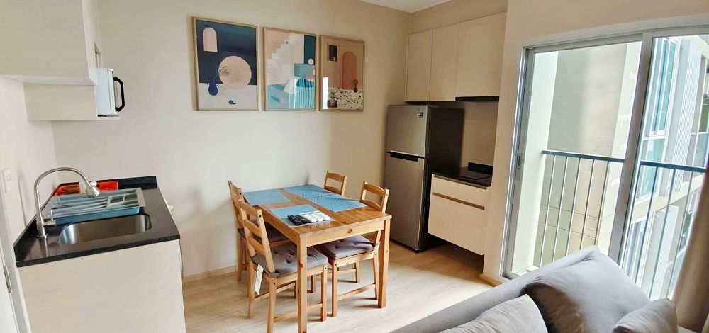 picture TA7730📲LineOA @556ryccg🚄2 Bedroom 50sqm Noble Revolve Ratchada2 Fully furnished near subway MRT Thailand Cultural Center, Esplanade - 13/14