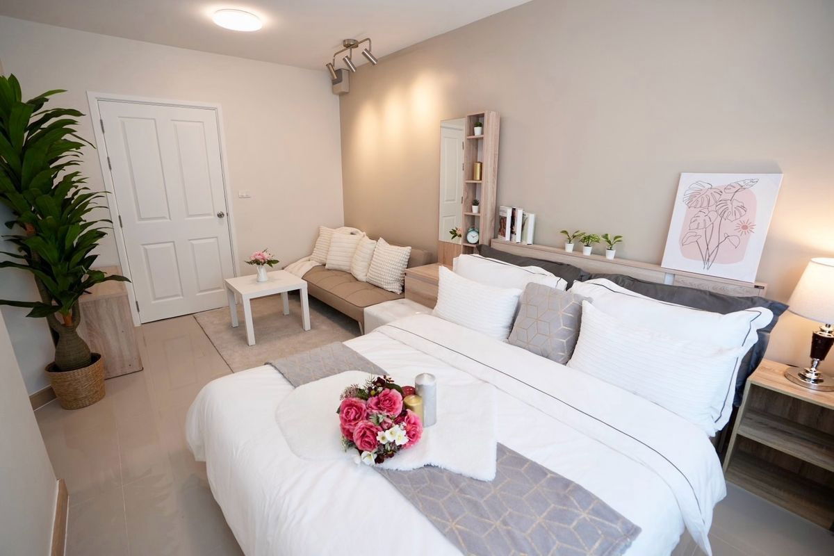 รูป WS2564 🏢 ให้เช่า – พลัมคอนโด ลาดพร้าว 101 เพียง 8,000 บาท/เดือน - รูปที่ 5/9